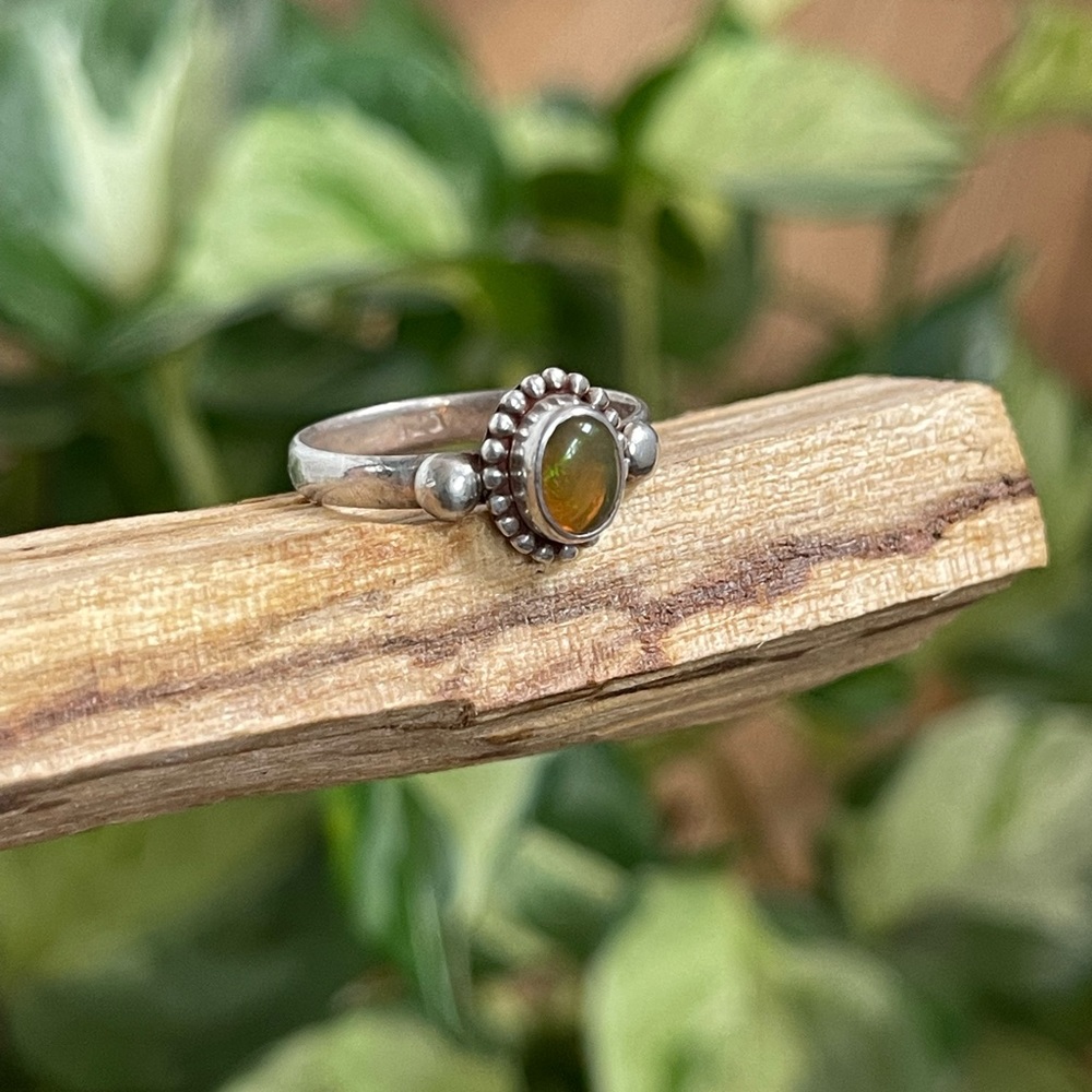 Opal ring size 8